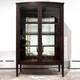 Gorgeous Antique Glass Dining Cabinet