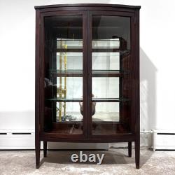 Gorgeous Antique Glass Dining Cabinet