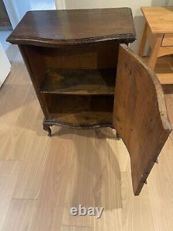 Gorgeous(Set Includes 2) Antique Italian Inlaid Wood Matching Cabinets