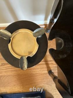 HT Cushman Mfg Co Smokers Humidor with Removable Ashtray Stands