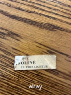 HT Cushman Mfg Co Smokers Humidor with Removable Ashtray Stands