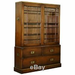 Harrods London Kennedy Furniture Campaign Mahogany Cupboard Bookcase Drawers