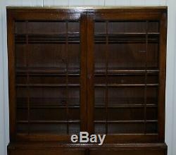 Harrods London Kennedy Furniture Campaign Mahogany Cupboard Bookcase Drawers