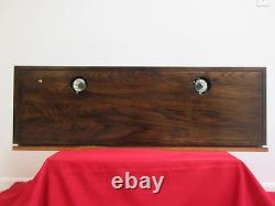 Henredon Oak Scene One campaign 45 Light Bridge Canopy China Cabinet A