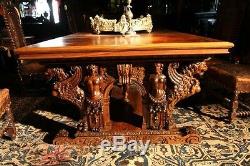 Herter Brothers rare museum table owned by legendary Diamond Jim Brady
