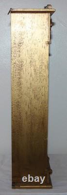 Hollywood Regency Gold Gilt Curio Wall Shelf or Tabletop Display Baroque Design