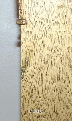 Hollywood Regency Gold Gilt Curio Wall Shelf or Tabletop Display Baroque Design