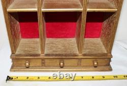 Hollywood Regency Gold Gilt Curio Wall Shelf or Tabletop Display Baroque Design