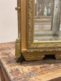 Home Vintage Italian Rococo Style Vitrine. 18 X 10.5 Square