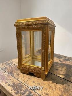 Home Vintage Italian Rococo Style Vitrine. 18 X 10.5 Square