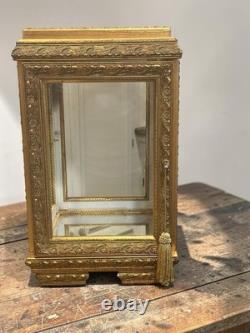 Home Vintage Italian Rococo Style Vitrine. 18 X 10.5 Square