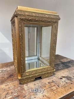 Home Vintage Italian Rococo Style Vitrine. 18 X 10.5 Square