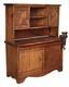 Hoosier Cabinet, Child, Salesman, Bakers Kitchen Work Station, Oak, C1900 18t