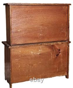 Hoosier Cabinet, Child, Salesman, Bakers Kitchen Work Station, Oak, c1900 18t