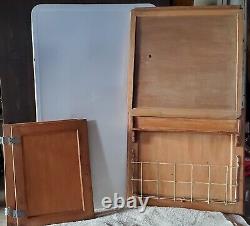 Hoosier Cabinet PARTS Enamel Top Upper & Lower Doors Lower Slide Tray LOCAL PU