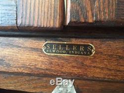 Hoosier Kitchen Cabinet Brand is Sellers from Elwood, Indiana