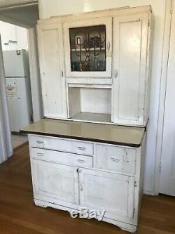 Hoosier style Marsh Co. Bakers Cabinet