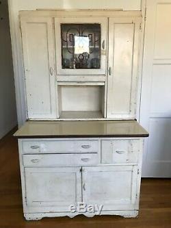 Hoosier style Marsh Co. Bakers Cabinet