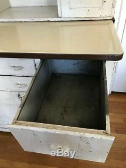 Hoosier style Marsh Co. Bakers Cabinet