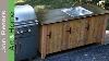 How To Build An Outdoor Kitchen Cabinet