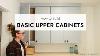 How To Build Basic Upper Cabinets Easy Diy Wall Cabinets