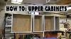 How To Build Upper Kitchen Cabinet Carcasses Diy