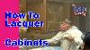 How To Lacquer Cabinets Spraying Lacquer On Cabinets Airless Sprayer