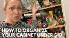 How To Organize Your Cabinet Pantry For Less Than 10