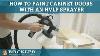 How To Paint Cabinet Doors Using An Hvlp Sprayer Rogue Engineer Project
