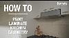 How To Paint Laminate Kitchen Cabinetry Bunnings Warehouse