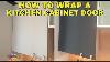 How To Wrap A Kitchen Cabinet Door Diy Vinyl Wrapping Tutorial For Kitchens Furniture