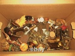 Huge Lot Of Antique And Vintage Hardware, Drawer Pulls, Knobs, Escutcheons, Etc