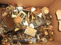 Huge Lot Of Antique And Vintage Hardware, Drawer Pulls, Knobs, Escutcheons, Etc