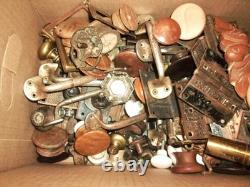 Huge Lot Of Antique And Vintage Hardware, Drawer Pulls, Knobs, Escutcheons, Etc