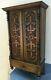 Huge Antique French Cabinet Furniture Early 1900's Woodwork Henri Ii Style 25lb