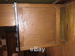 IXL Hoosier Cabinet, antique, kitchen, oak, arts and crafts, 1900 1910 1920