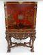 Incredible English George Ii Chinoiserie Cabinet On Intricate Carved Base 65
