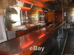 Industrial modern stainless steel back bar and front bar1938
