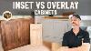 Inset Cabinets Vs Overlay Cabinets Rta Cabinet Options