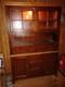 It's A Two Piece Hutch Cabinet With Two Doors