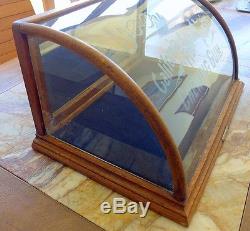 J P Priwley's California Chewing Gum curved glass display case ORIGINAL