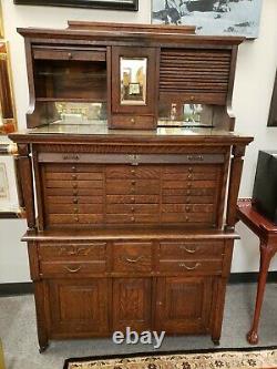 Jessen & Rosberg (Chicago) Oak Dental Cabinet