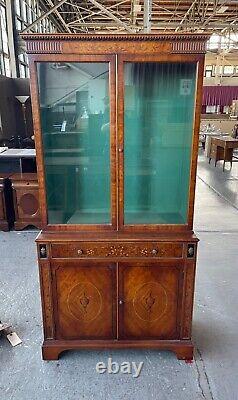 Kindel Neoclassical China Cabinet Display