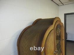 Kitchen Cabinet Original Finish Unusual Form Art Nouveau Flour Sifter 1950's Kitchen Cabinet Original Finish Unusual Form Art Nouveau Flour Sifter 1950's