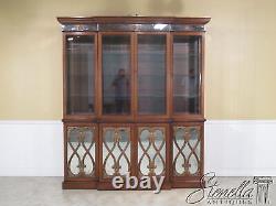 L26077EC EJ VICTOR Hollywood Regency Mahogany Breakfront