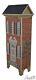 L60517ec Hand Painted Decorated Country 1 Door House Cabinet