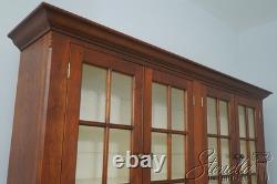 L69394 DR DIMES Cherry Stepback Dutch Cabinet Cupboard