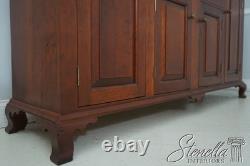 L69394 DR DIMES Cherry Stepback Dutch Cabinet Cupboard