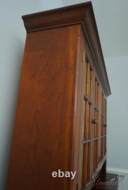 L69394 DR DIMES Cherry Stepback Dutch Cabinet Cupboard