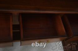 L72867 Country Chippendale Hand Crafted Walnut Cupboard